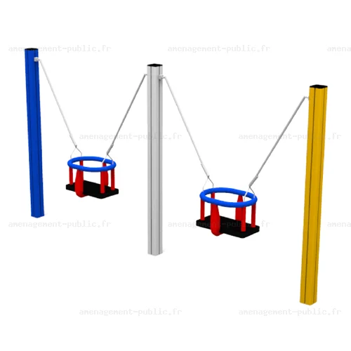 Balançoire pour aires de jeux 1-3 ans